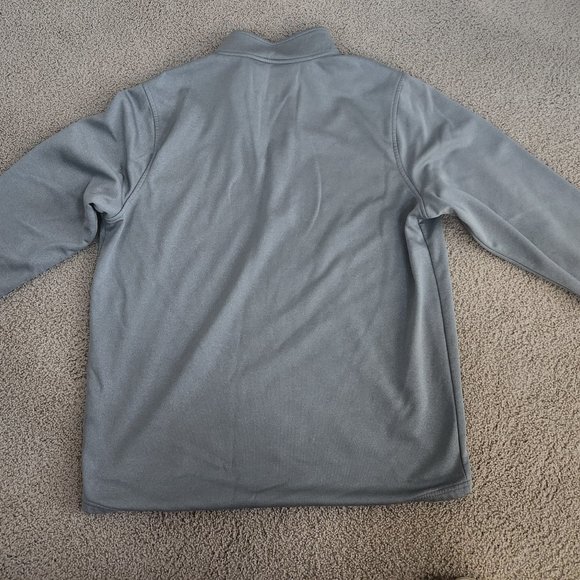 Gray Under Armour Size XL Zip Up Pullover - Picture 3 of 5